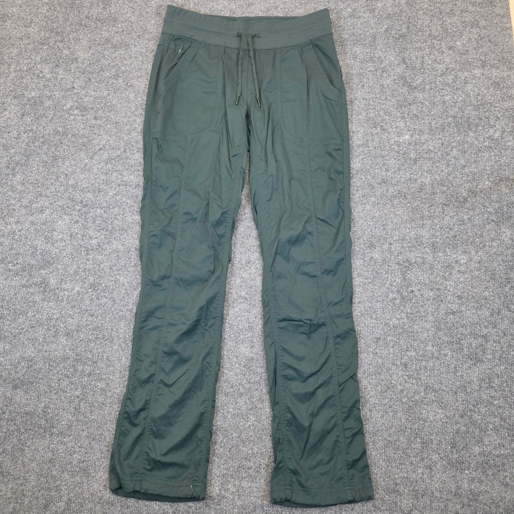 The North Face Aphrodite 2.0 Pants Women Medium Green Hiking Outdoor Stretch